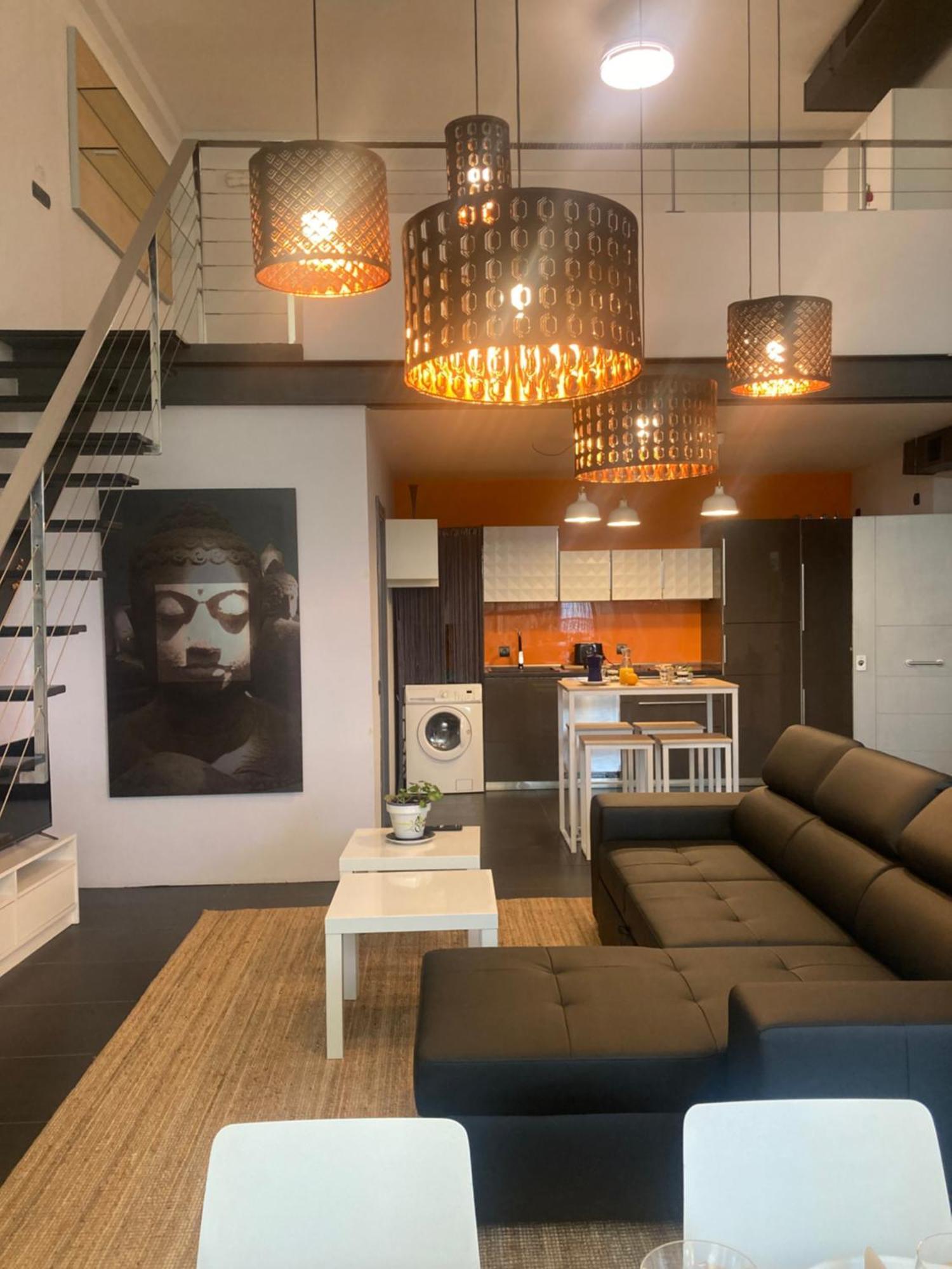 Apartamento Tipo Loft Madrid Buitenkant foto